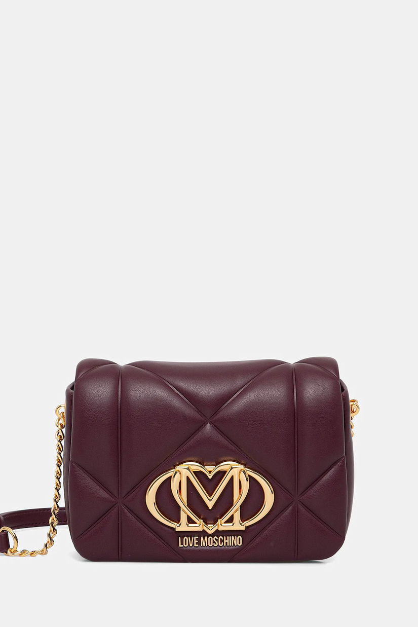 Love Moschino poșetă culoarea violet, JC4084PP1NLC0552