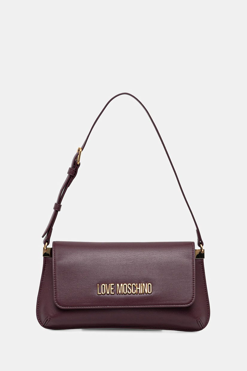 Love Moschino poșetă culoarea violet, JC4058PP1NLO0552