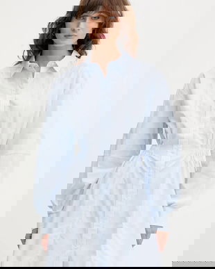 Tommy Jeans rochie din bumbac mini, evazați, DW0DW21744