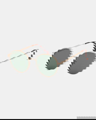 Medicine ochelari de soare culoarea verde