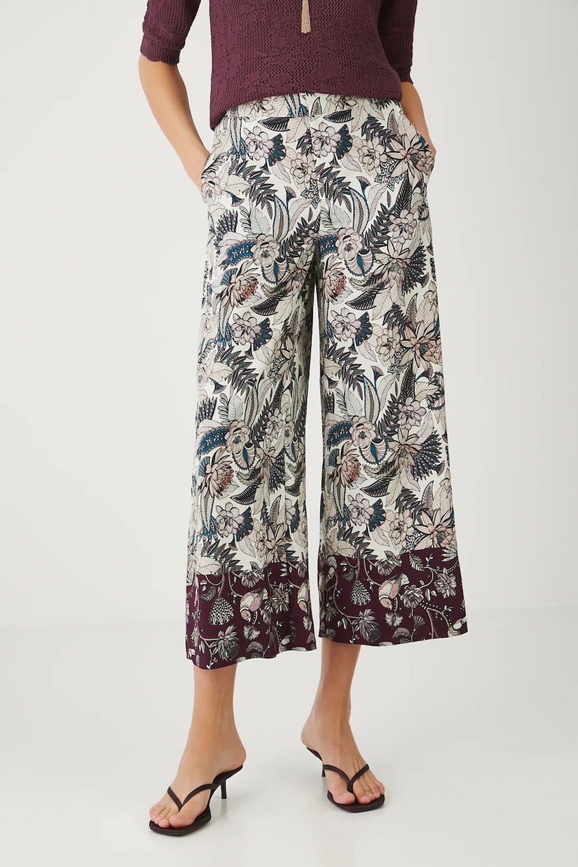 Medicine pantaloni fason culottes, high waist