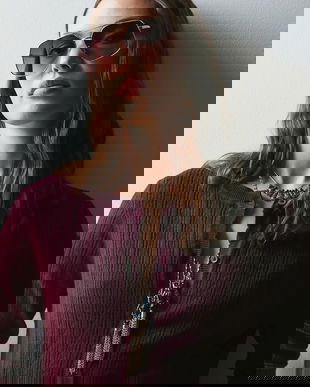 Medicine ochelari de soare culoarea roz