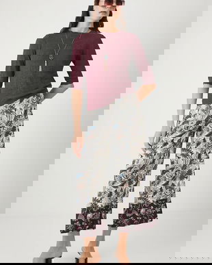 Medicine pulover culoarea violet