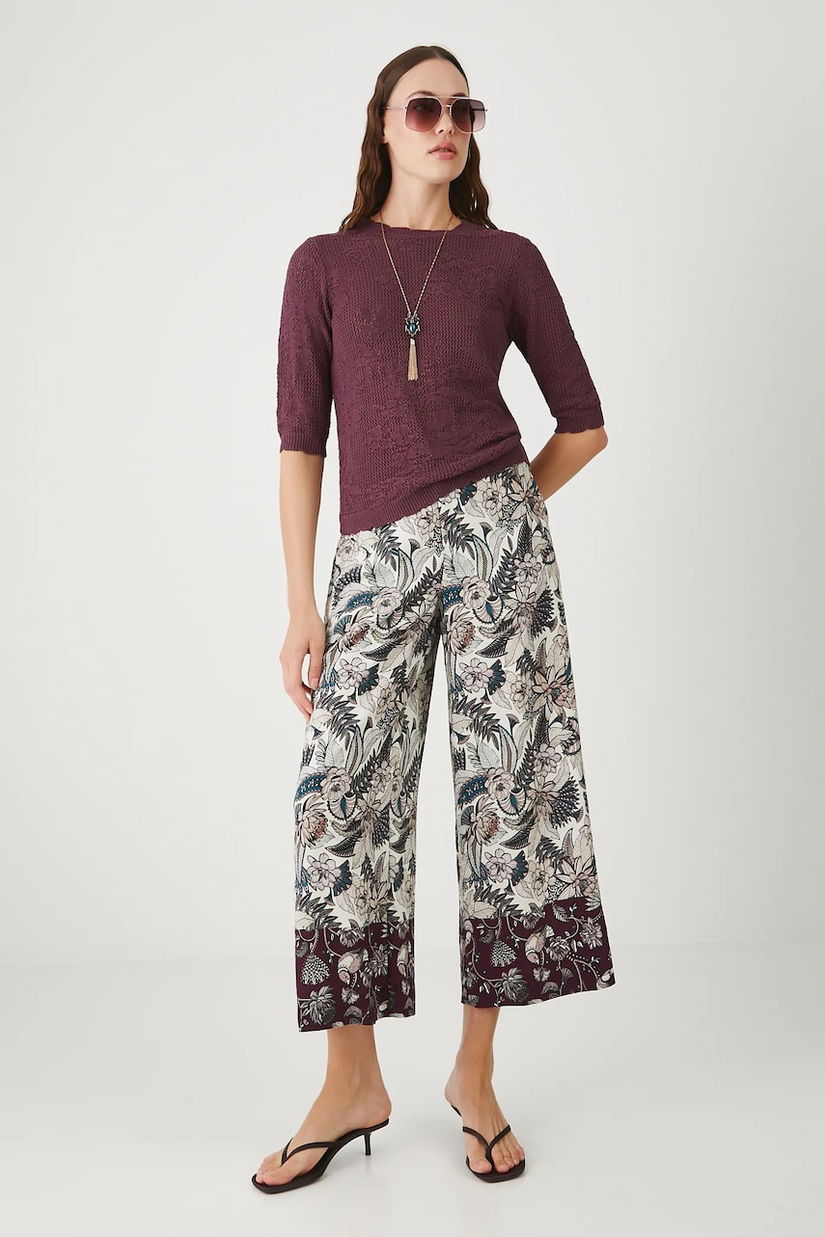 Medicine pulover culoarea violet