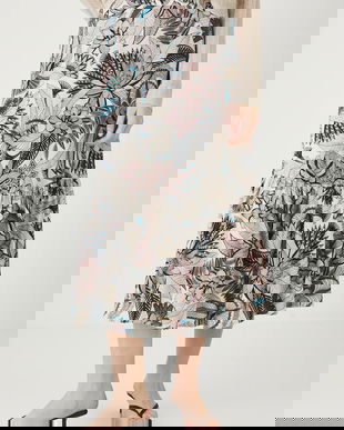 Medicine fustă maxi, evazați