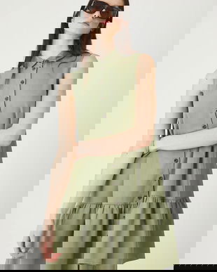 Medicine rochie culoarea verde, mini, oversize