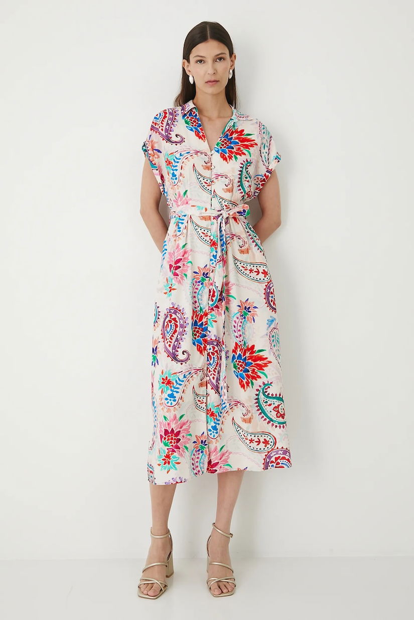 Medicine rochie midi, evazați