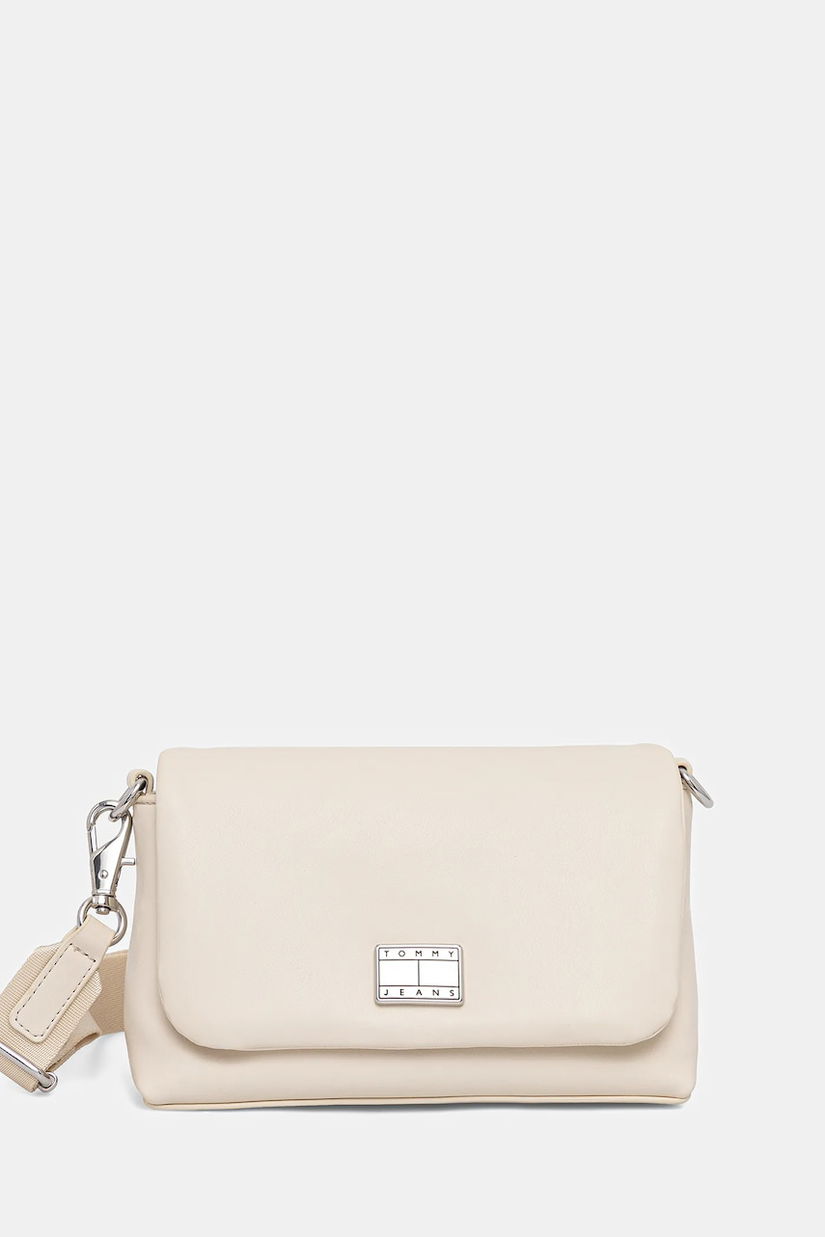 Tommy Jeans poșetă culoarea bej, AW0AW17550