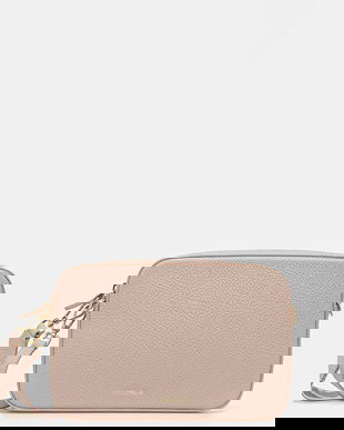 Coccinelle poșetă de piele TEBE culoarea roz, E5.MN5.52.01.01