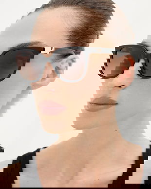 Carolina Herrera ochelari de soare culoarea negru, HER 0297/S