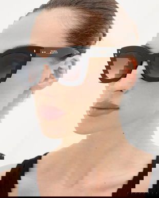 Isabel Marant ochelari de soare culoarea negru, IM 0050/G/S