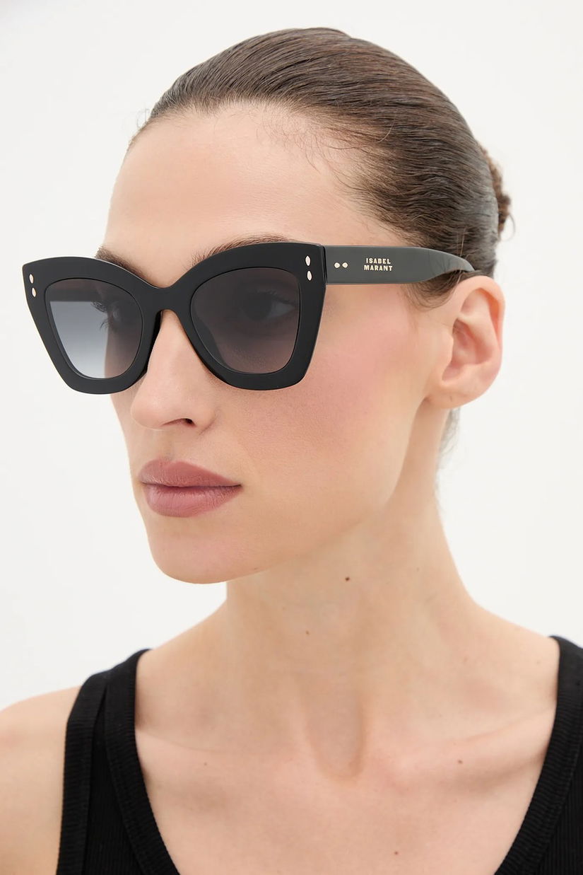 Isabel Marant ochelari de soare culoarea negru, IM 0050/G/S