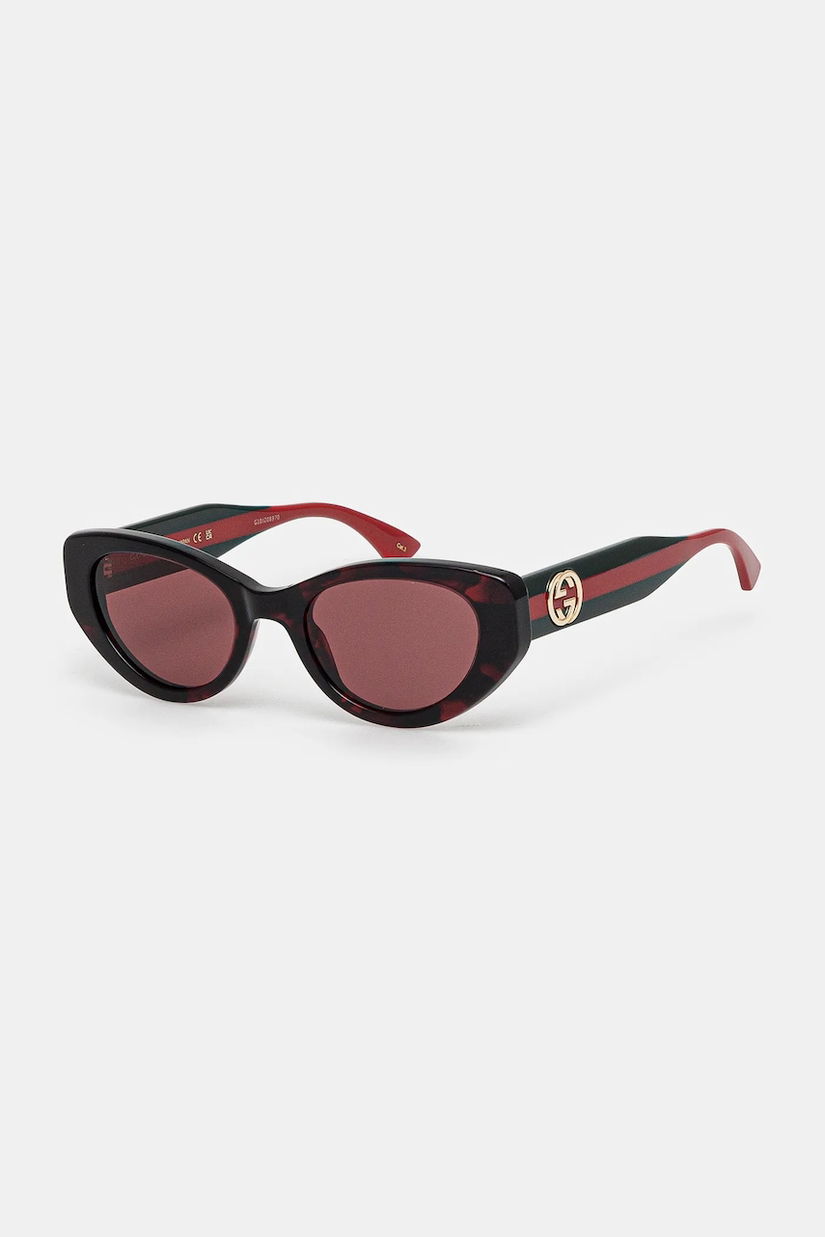 Gucci ochelari de soare femei, culoarea portocaliu, GG1862S