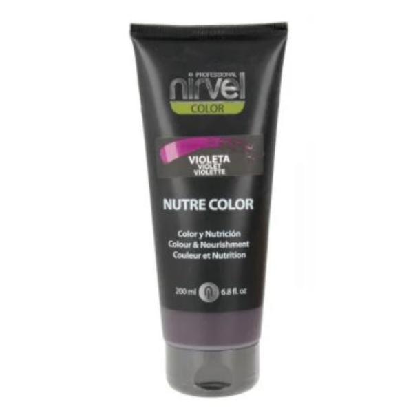 Masca Coloranta Nutre Color Violeta Nirvel, 200 ml