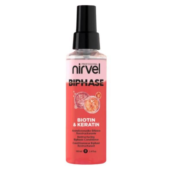 Balsam Fara Clatire Biphase Nirvel Biotina si Keratina,100 ml
