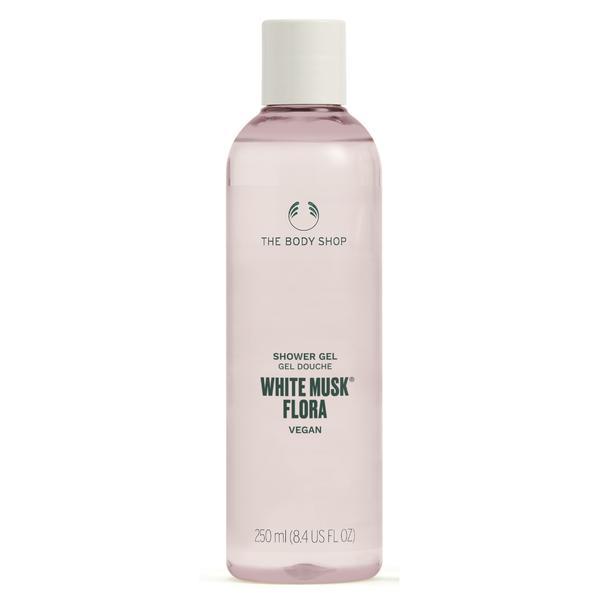 Gel pentru Dus White Musk Flora The Body Shop, 250 ml