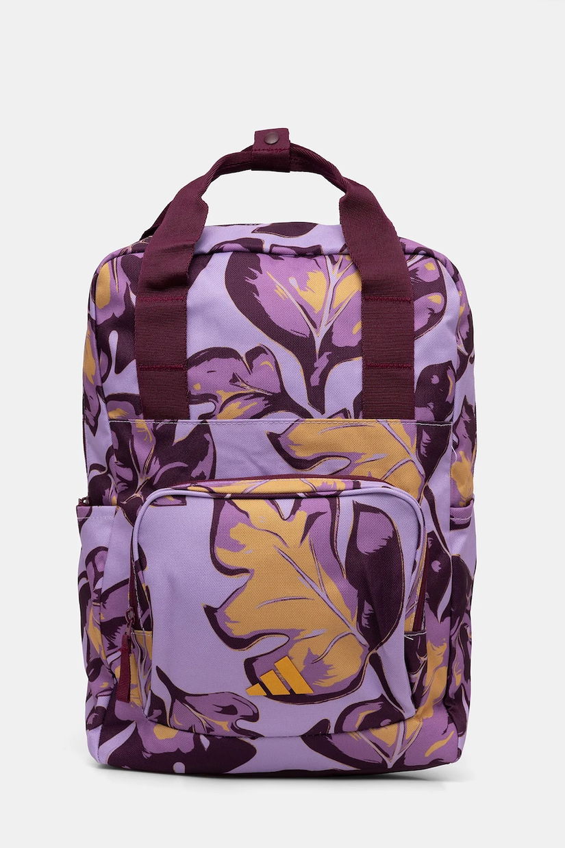 adidas rucsac Prime culoarea violet, mare, cu imprimeu, JX1247