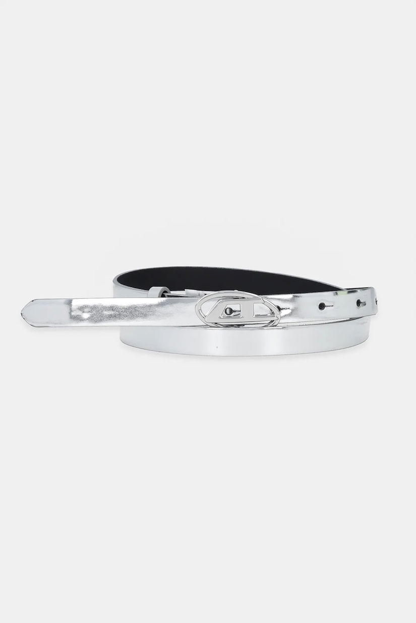 Diesel curea OVAL D LOGO B-1DR 15 culoarea argintiu, X10423.P1660