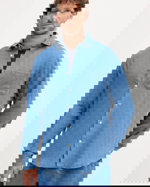 Frescobol Carioca cămașă din bumbac cu guler italian, regular, 2597.857