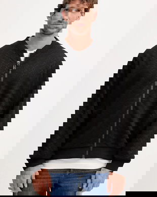 Joop! bluză culoarea negru, uni, 30046982