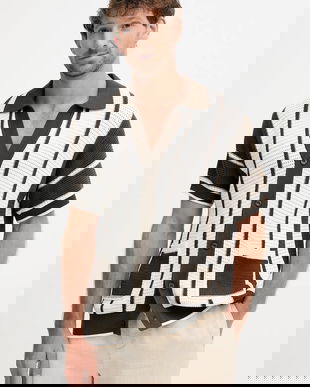 Frescobol Carioca cardigan din bumbac culoarea verde, 2599.840