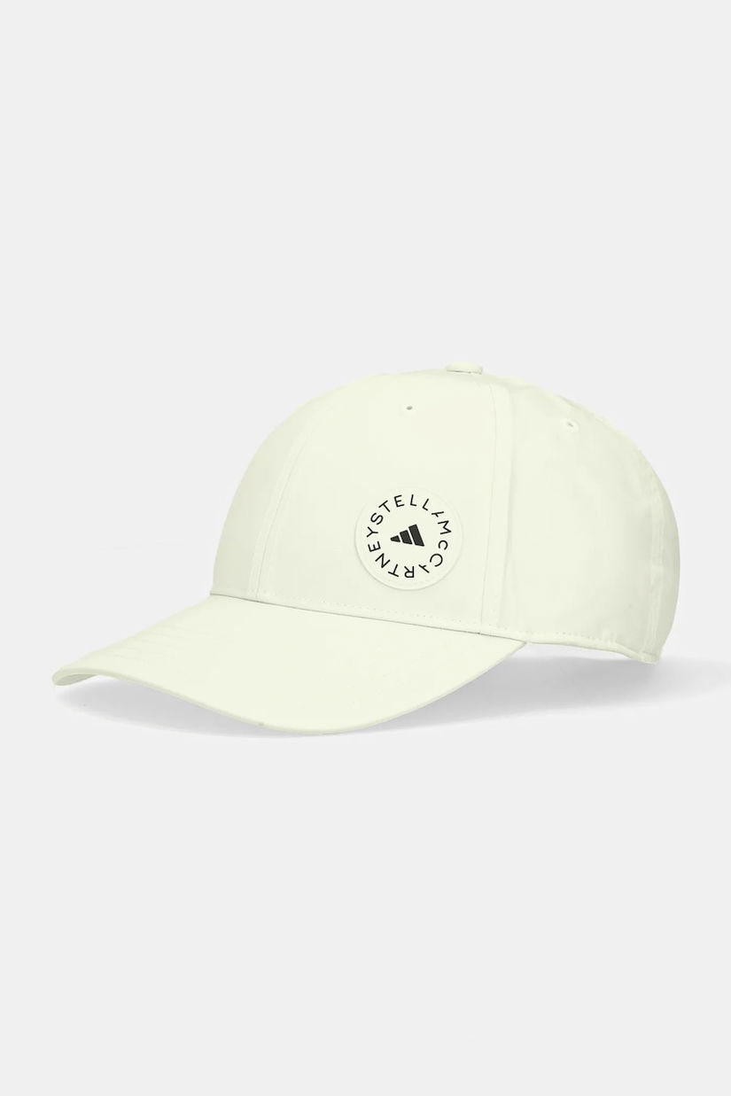 adidas by Stella McCartney șapcă culoarea bej, JZ5519
