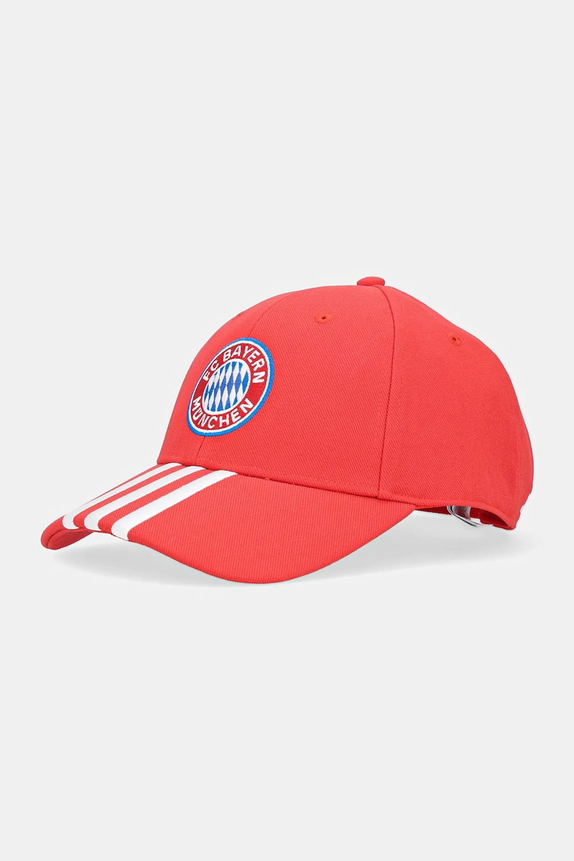 adidas Performance șapcă FC BAYERN MUENCHEN culoarea roșu, JX0497