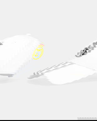 adidas Performance șapcă de baseball din bumbac REAL MADRID culoarea alb, JX1635