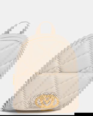 Love Moschino rucsac culoarea bej, mic, uni, JC4037PP1NLC0110