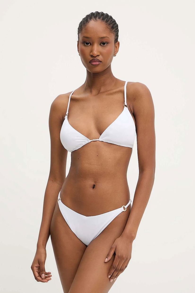 Answear.LAB costum de baie din două piese culoarea alb, cupa usor rigidizata