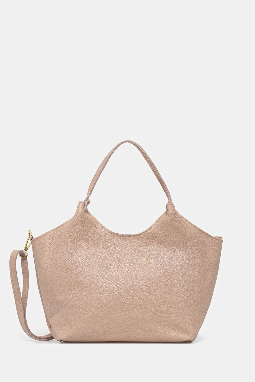 Answear.LAB poseta de piele culoarea roz