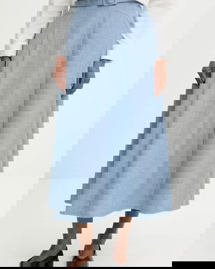 Answear.LAB fusta midi, evazati