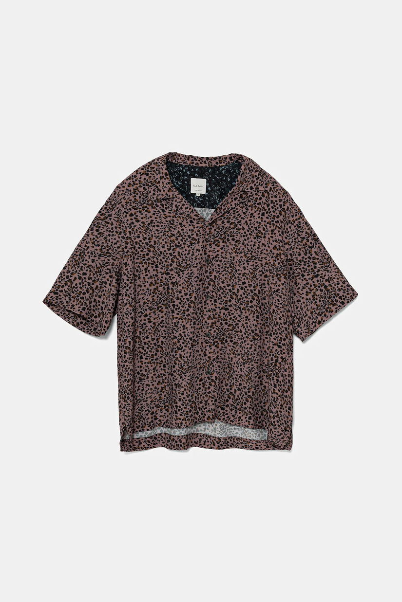 Paul Smith cămașă bărbați, culoarea roz, regular, M1R-905U-P02579