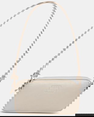 Tommy Jeans poseta culoarea bej, AW0AW17290