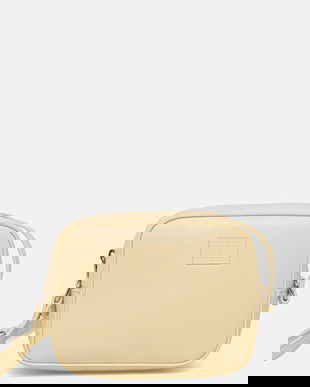 Tommy Jeans geantă culoarea galben, AW0AW16964