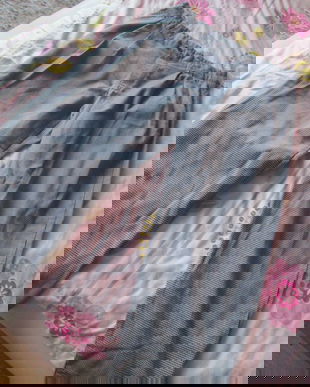 pantaloni pepit   alb/negru 50