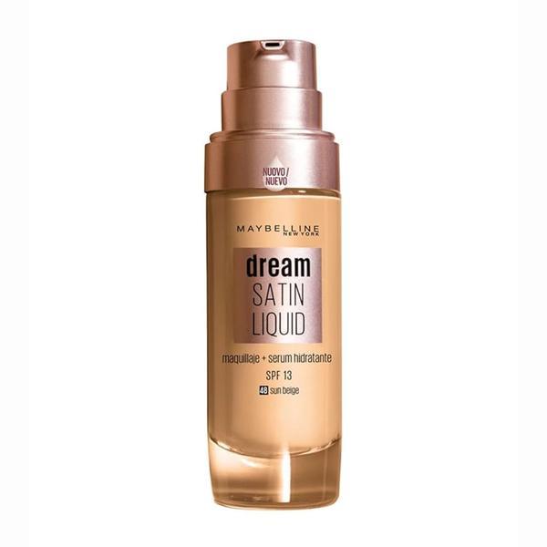 Fond de ten infuzat cu ser, Maybelline Dream Radiant, 48 Sun Beige, 30 ml