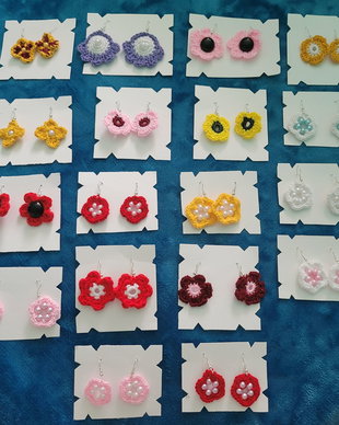Cercelusi handmade