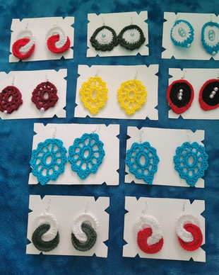 Cercei handmade