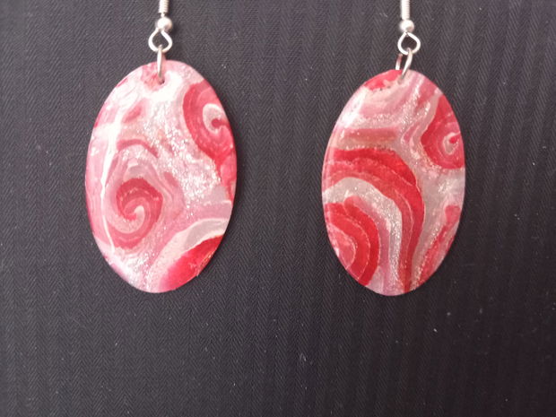 Red ones, cercei din lut polimeric