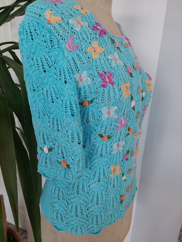 Bluza Dolores turcoaz