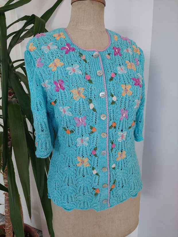 Bluza Dolores turcoaz