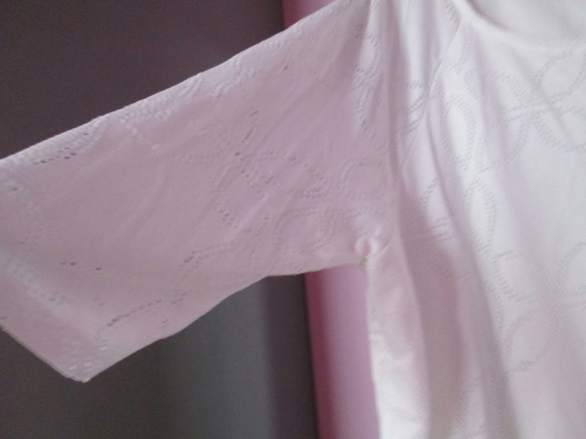 bluza  alba vara eleganta XL