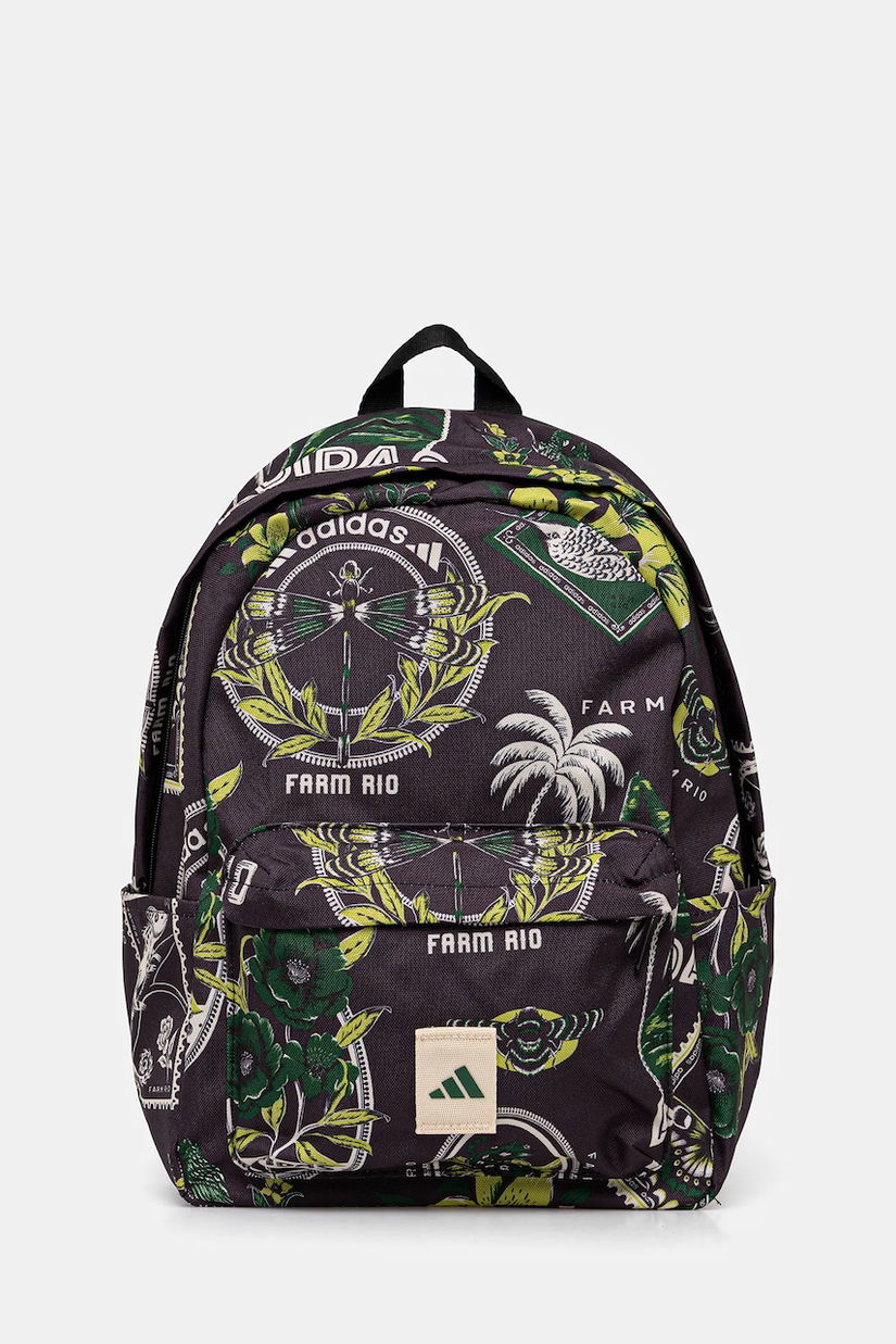 adidas rucsac x Farm Rio culoarea negru, mare, cu imprimeu, JN2679