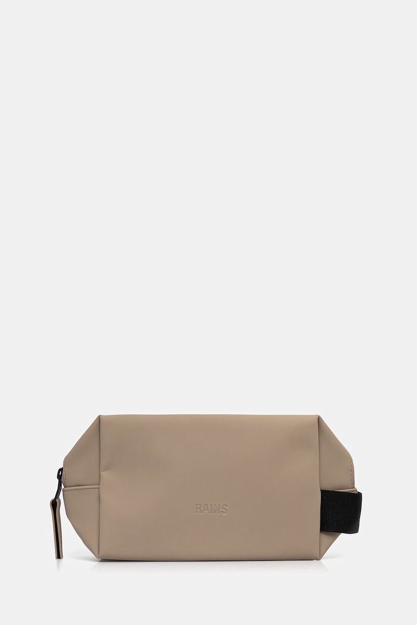 Rains portfard 15580 Wash Bag Small culoarea bej, 15580