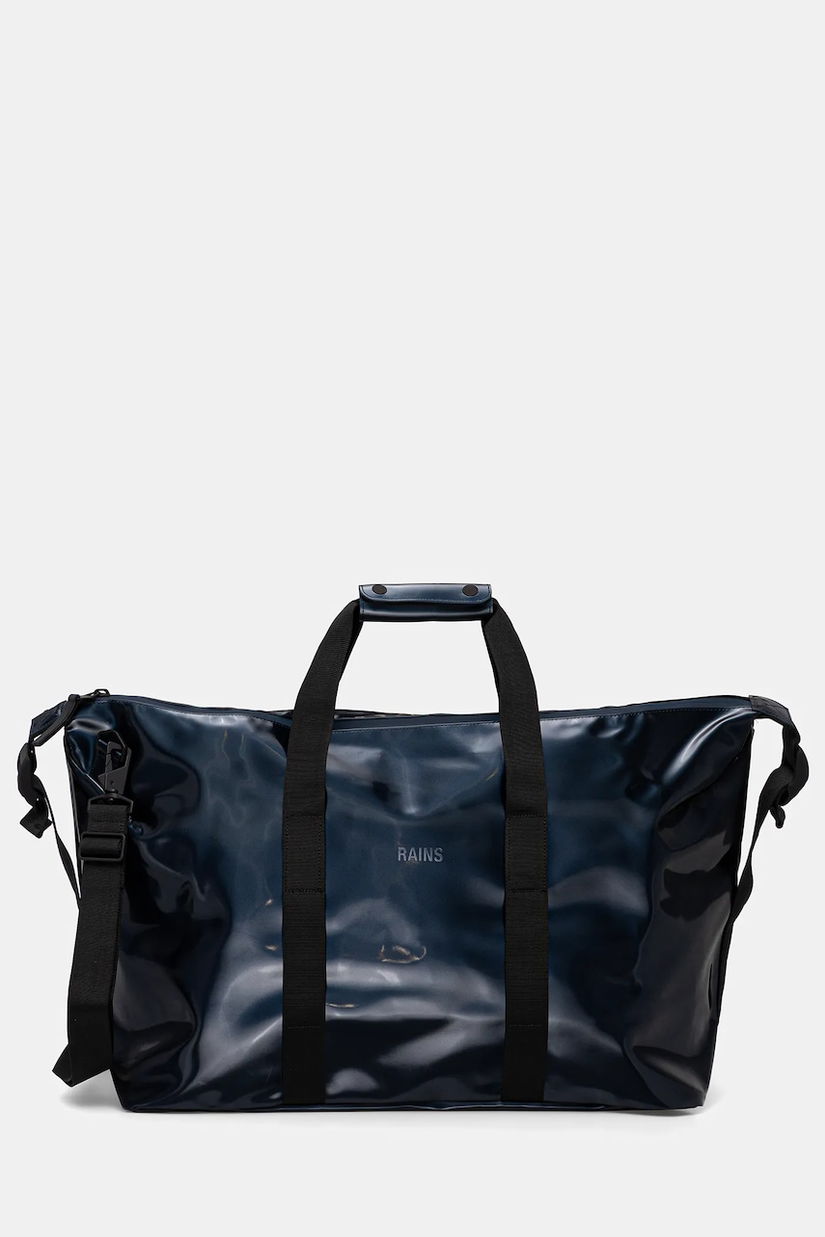 Rains geantă 14200 Hilo Weekend Bag culoarea albastru marin, 14200