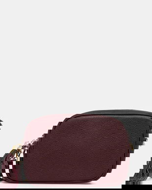 Answear.LAB poseta de piele culoarea bordo