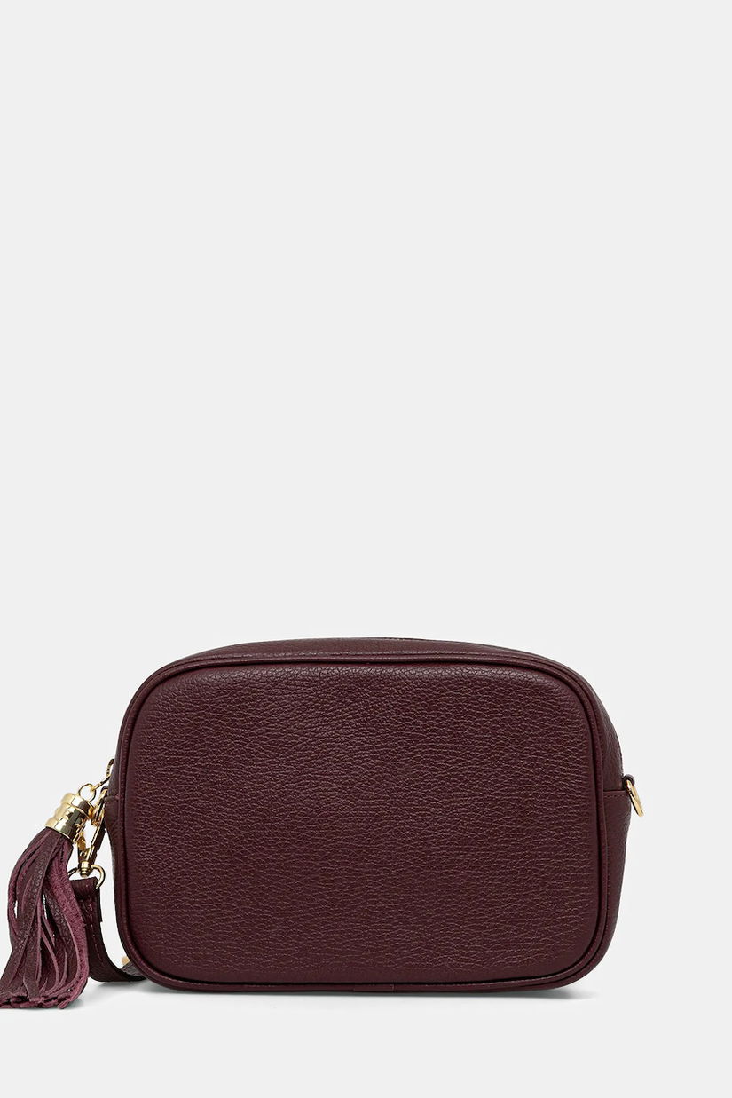 Answear.LAB poseta de piele culoarea bordo