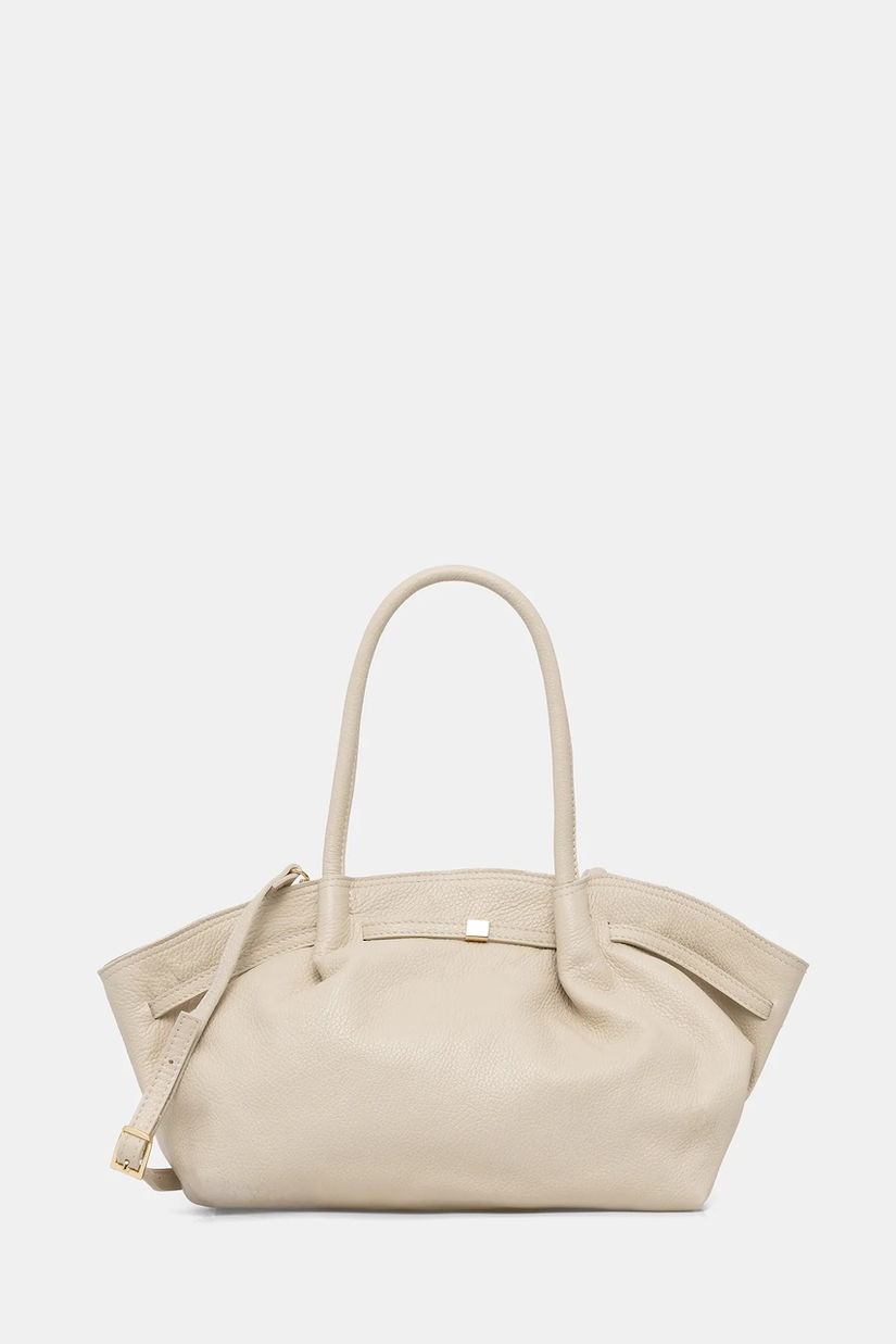 Answear.LAB poseta de piele culoarea bej