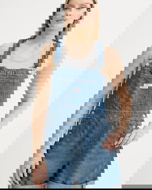 Levi's salopetă din denim VINTAGE SHORTALL 52333.0057